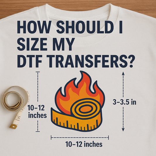 How Should I Size My DTF Transfers?
