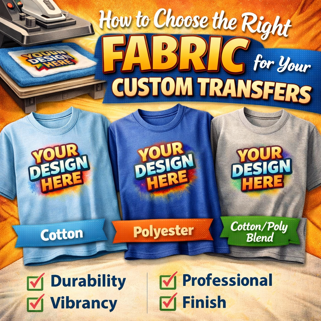 How to Choose the Right Fabric for Your Custom Transfers - Texas ...