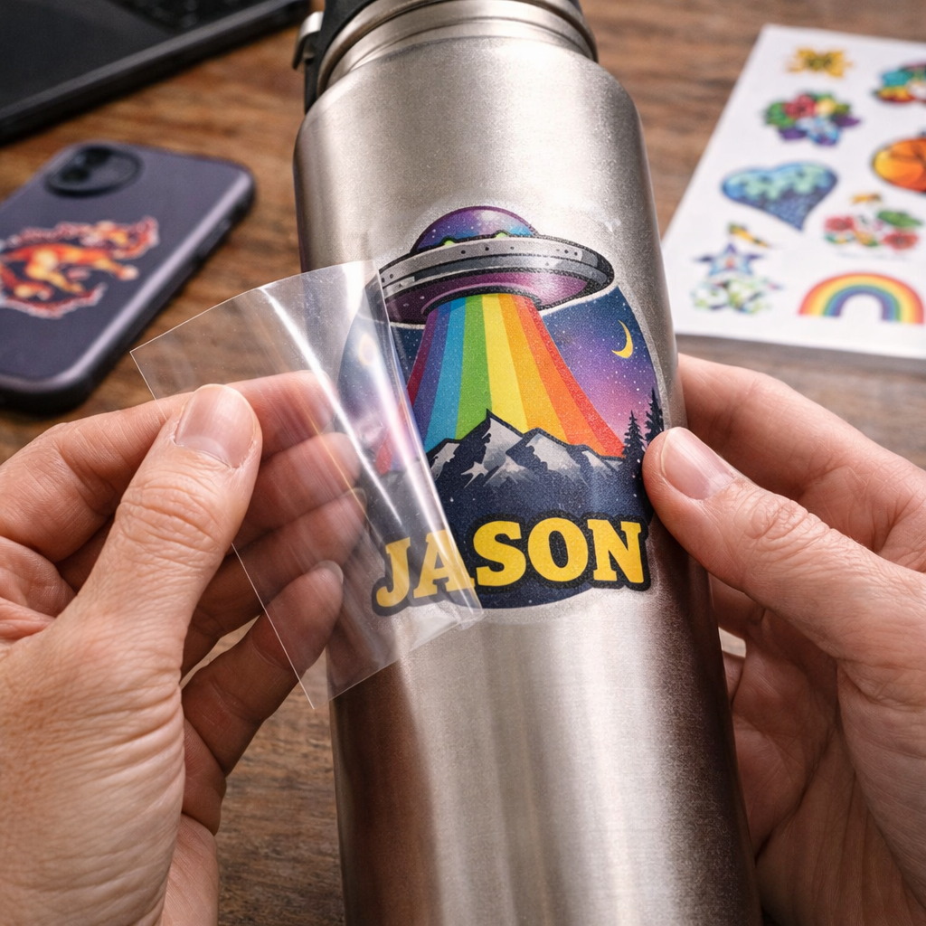 How to Personalize Accessories with UV DTF Stickers