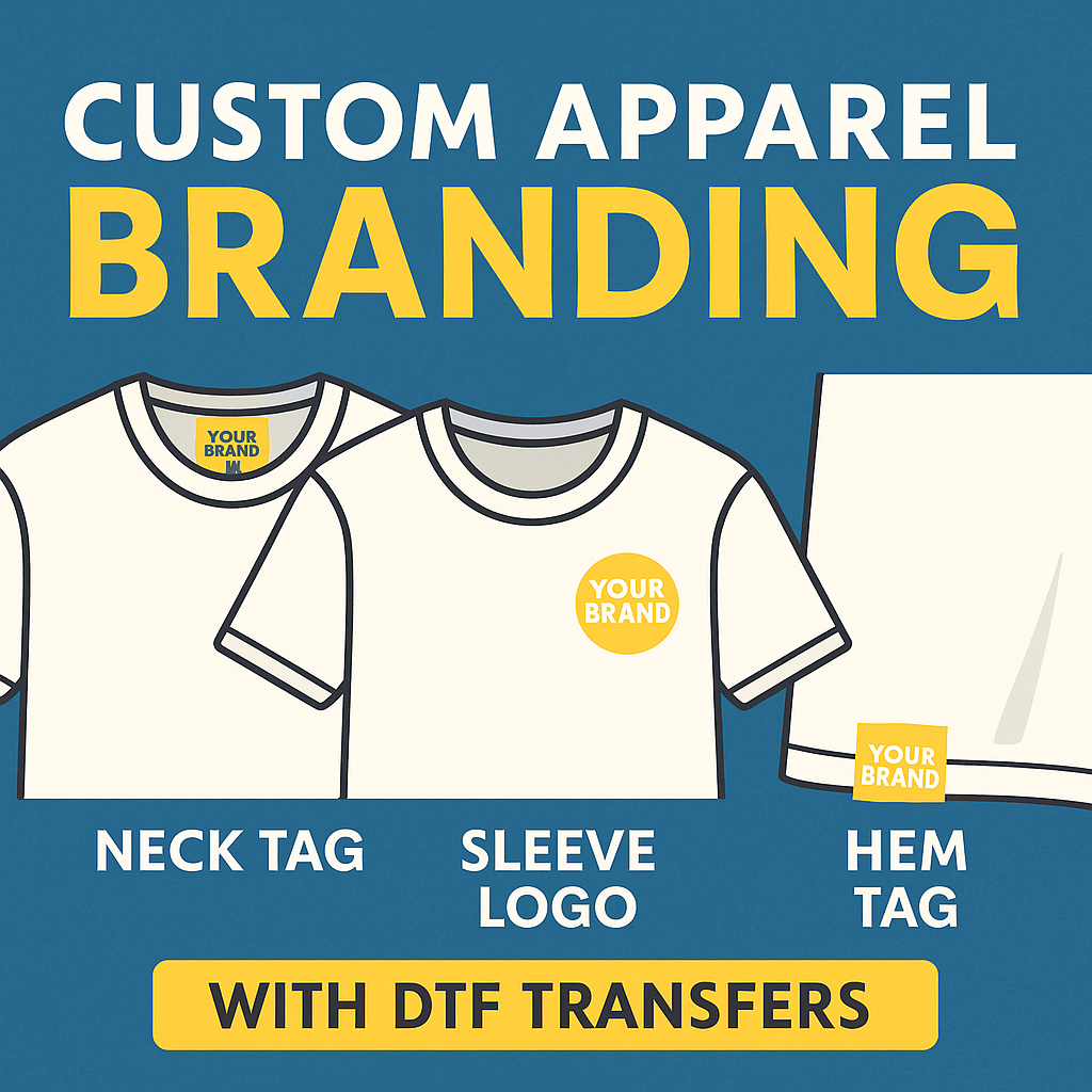 How to Use DTF Transfers for Custom Apparel Branding