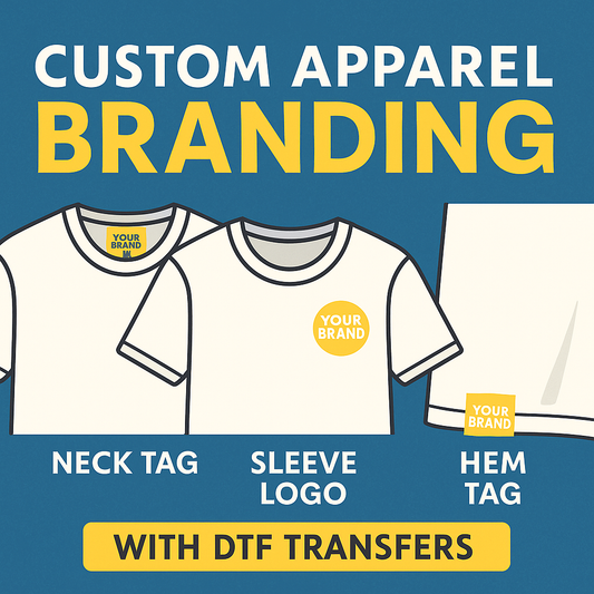 How to Use DTF Transfers for Custom Apparel Branding