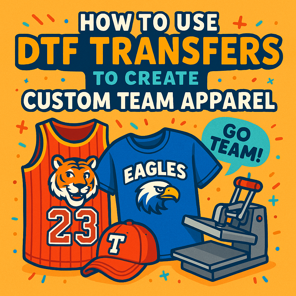 How to Use DTF Transfers to Create Custom Team Apparel