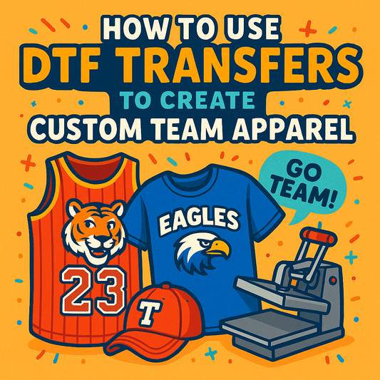 How to Use DTF Transfers to Create Custom Team Apparel