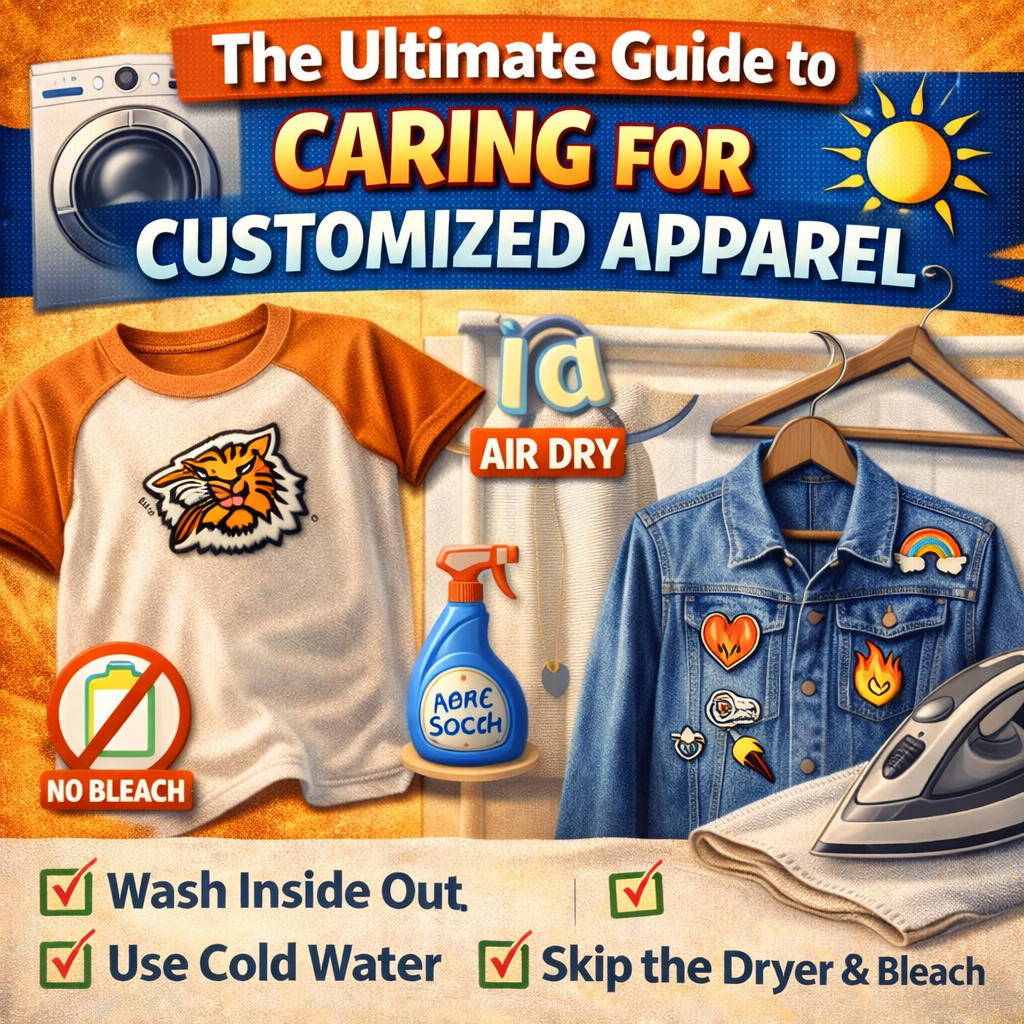 The Guide to Caring for Customized Apparel