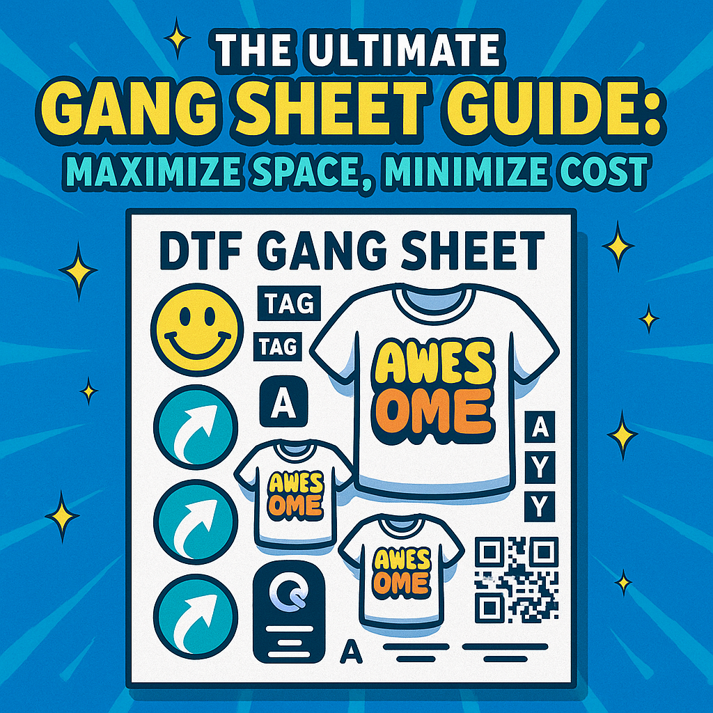 The Ultimate Gang Sheet Guide: Maximize Space, Minimize Cost