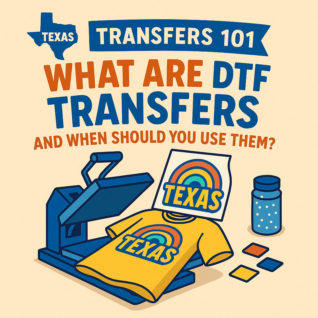 What Are DTF Transfers and When Should You Use Them?