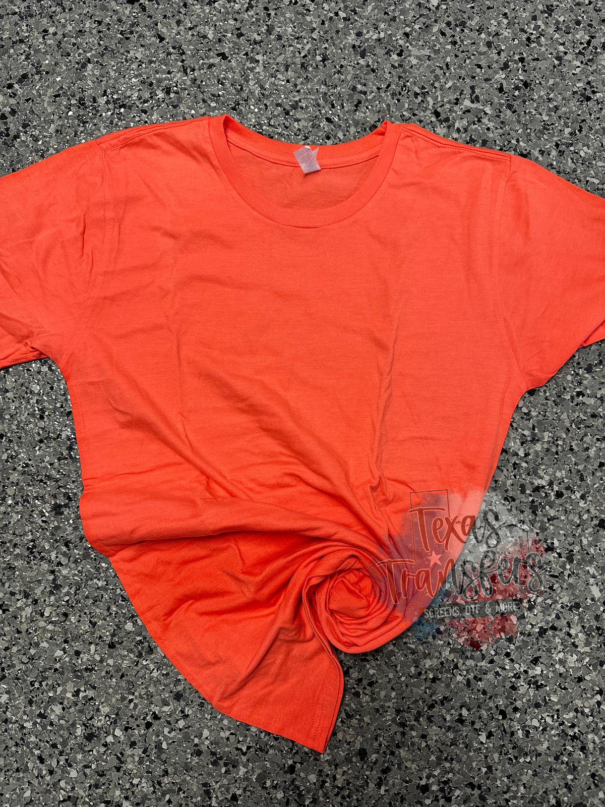 Coral Blank T-Shirt