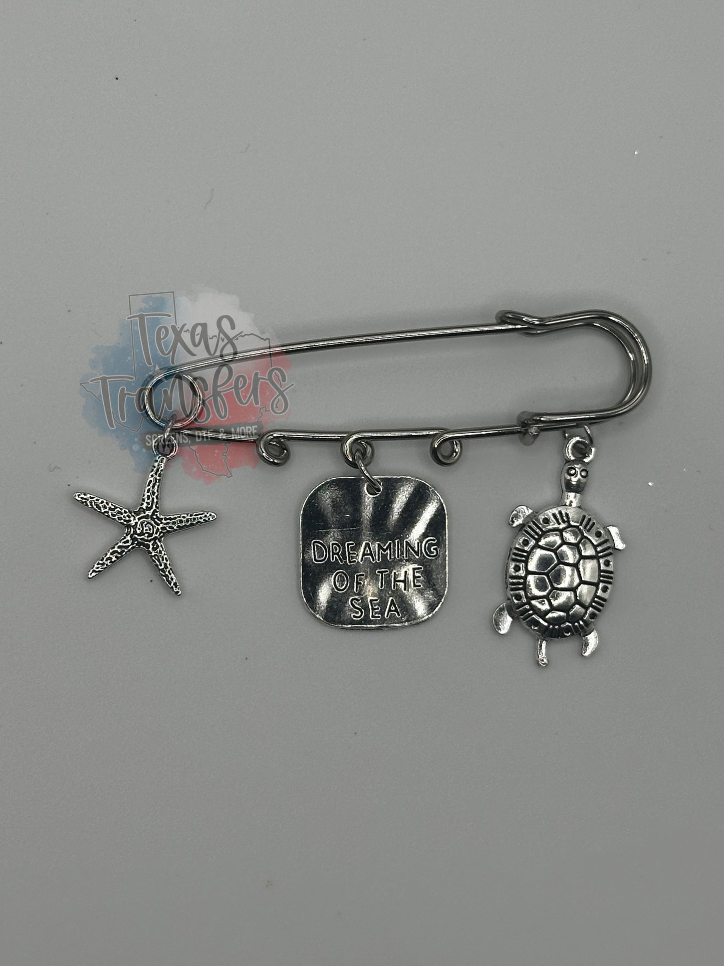 Hat Pins with Charms - Texas Transfers and Designs