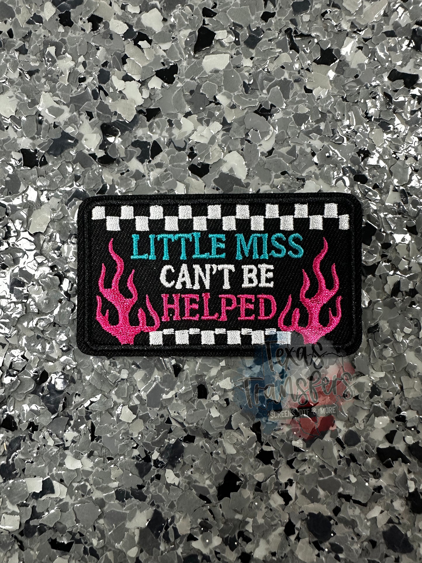 Little Miss Can’t be Helped Iron-On Patch