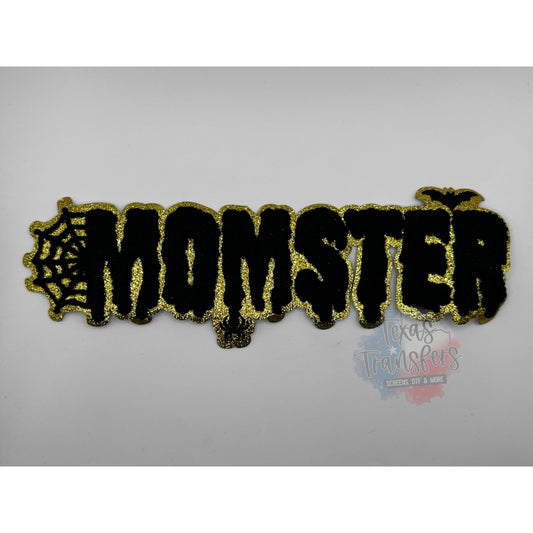 Momster Chenille XL Iron-On Patch *DISCONTINUED* - Texas Transfers and Designs