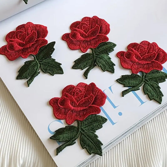 Red Rose Patch