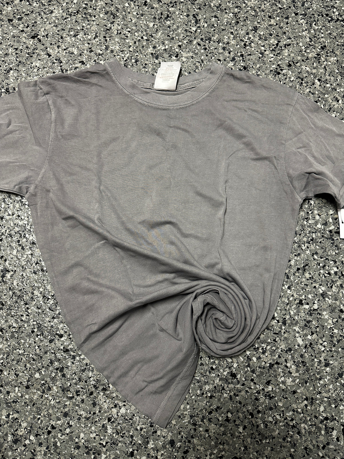 Storm Gray Comfort Blank T-Shirt