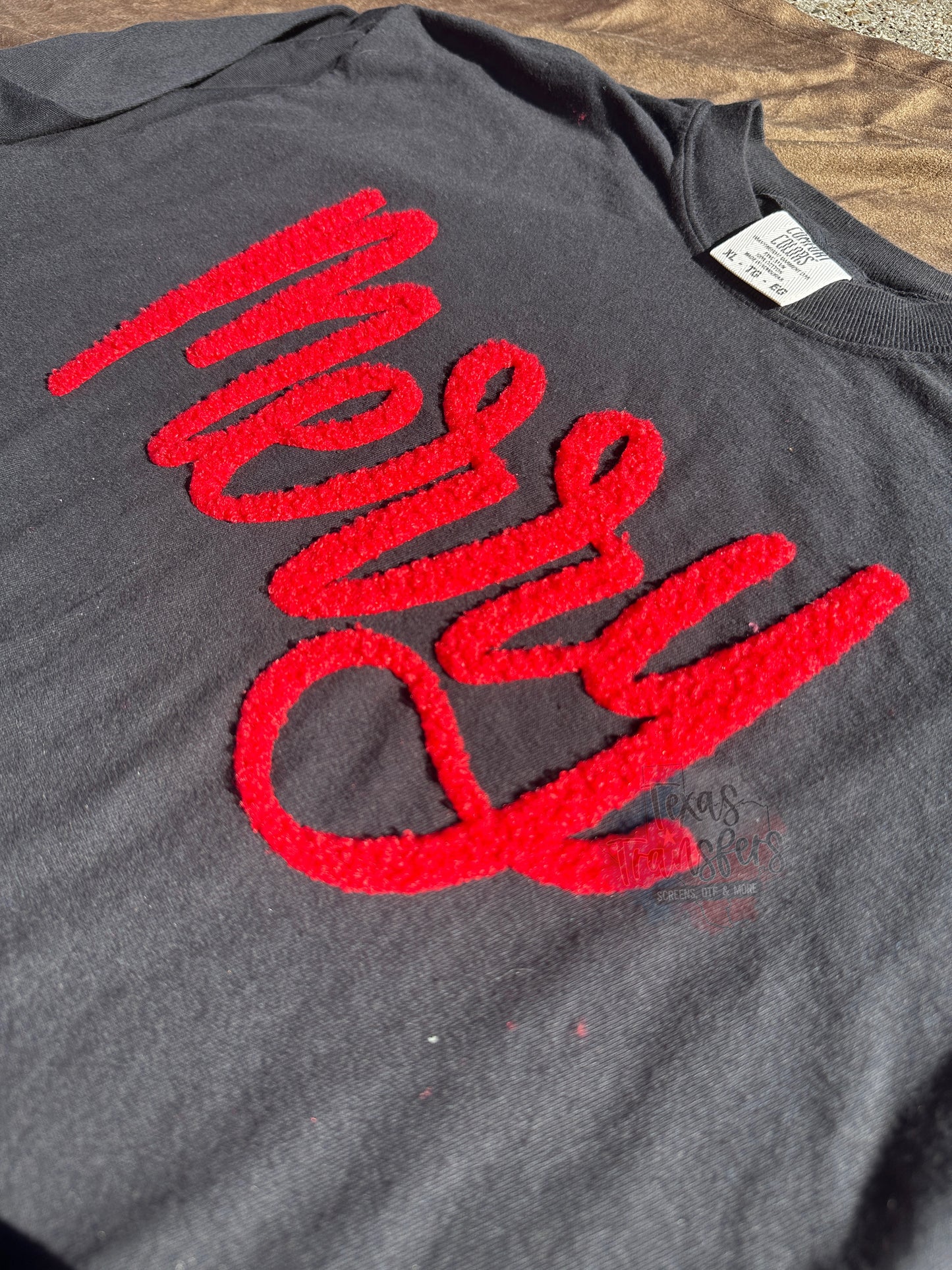 RESTOCKING 12/5 Fluffy Fuzzy XL Christmas Iron-On Patch (Multiple Options)