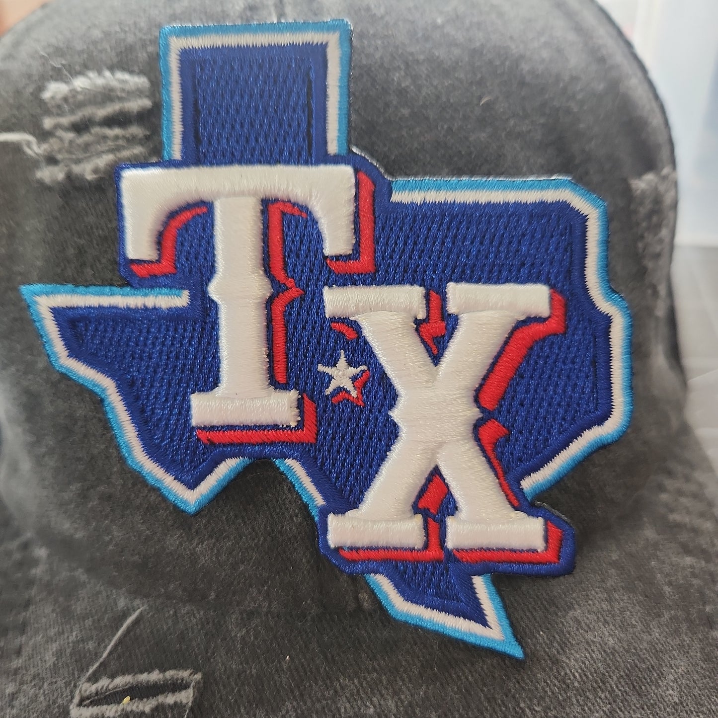TX Baseball Iron-On PATCH