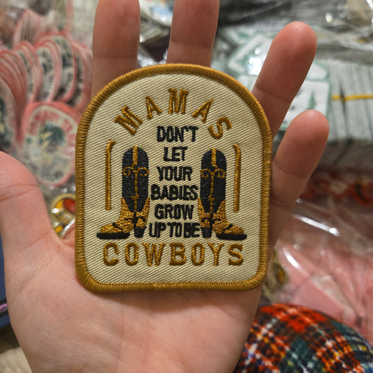 Babies/Cowboys Iron-On PATCH - Texas Transfers and Designs