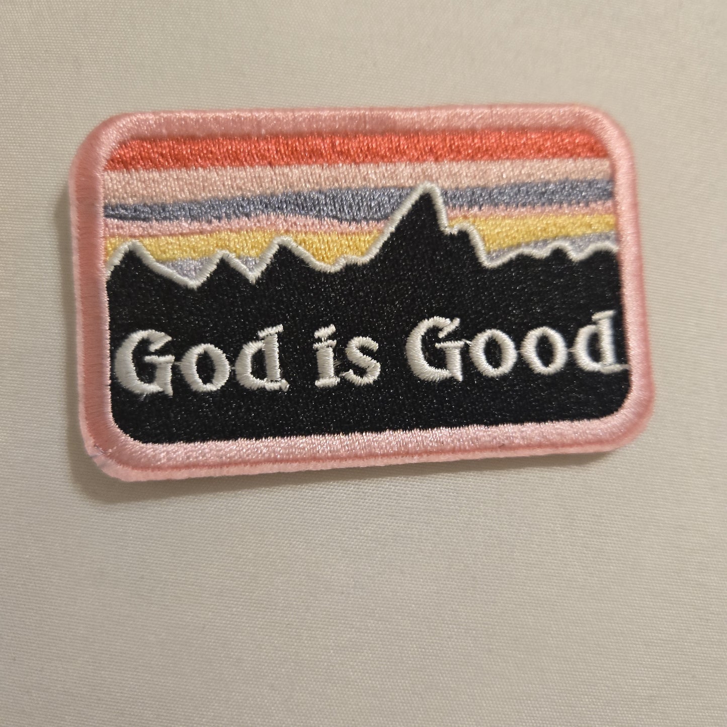 God is Good Iron-On PATCH - Texas Transfers and Designs