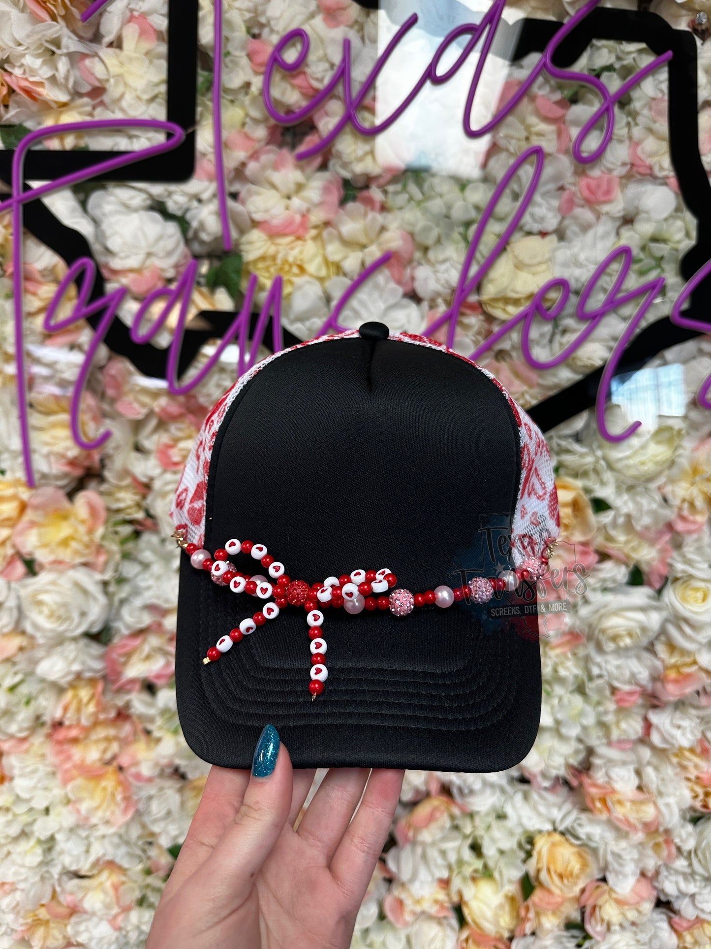 Valentines Hat Chains (Multiple Options) - Texas Transfers and Designs