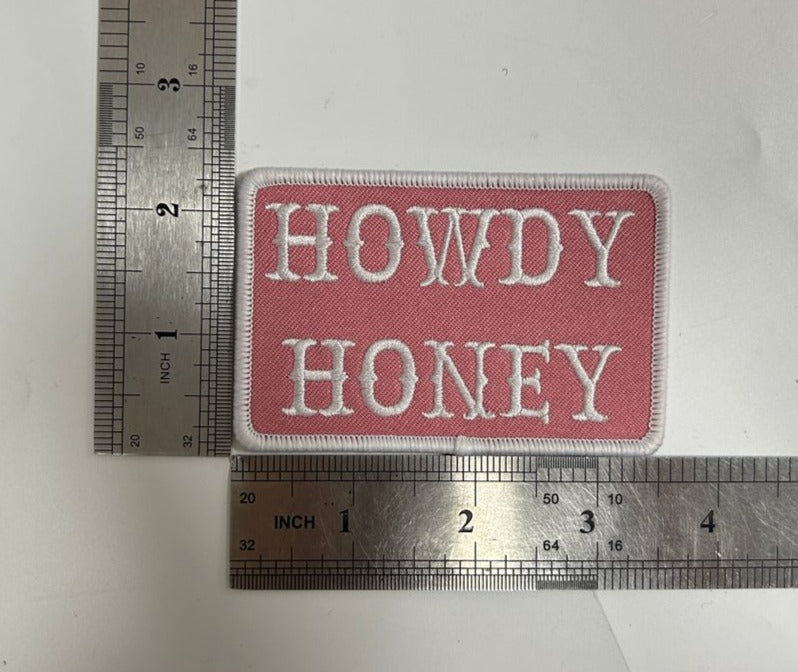 Howdy Honey Iron-On PATCH