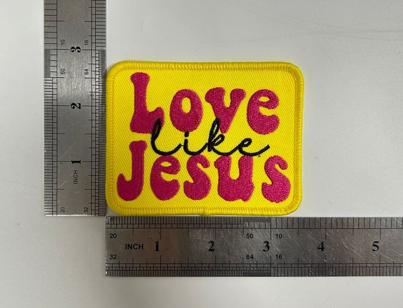 Love Like Jesus Iron-On PATCH