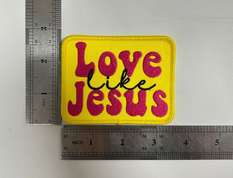 Love Like Jesus Iron-On PATCH - Texas Transfers and Designs