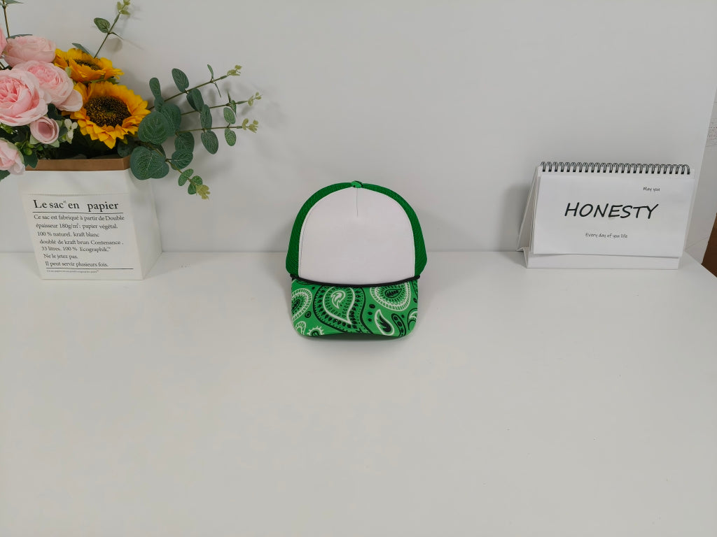Rhinestone Bandana Premium Trucker Hat - Texas Transfers and Designs