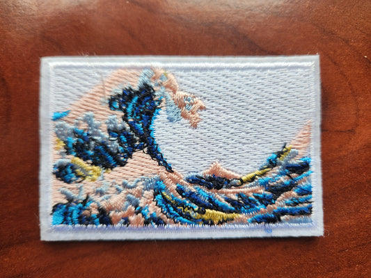 Pastel Waves Iron-On PATCH