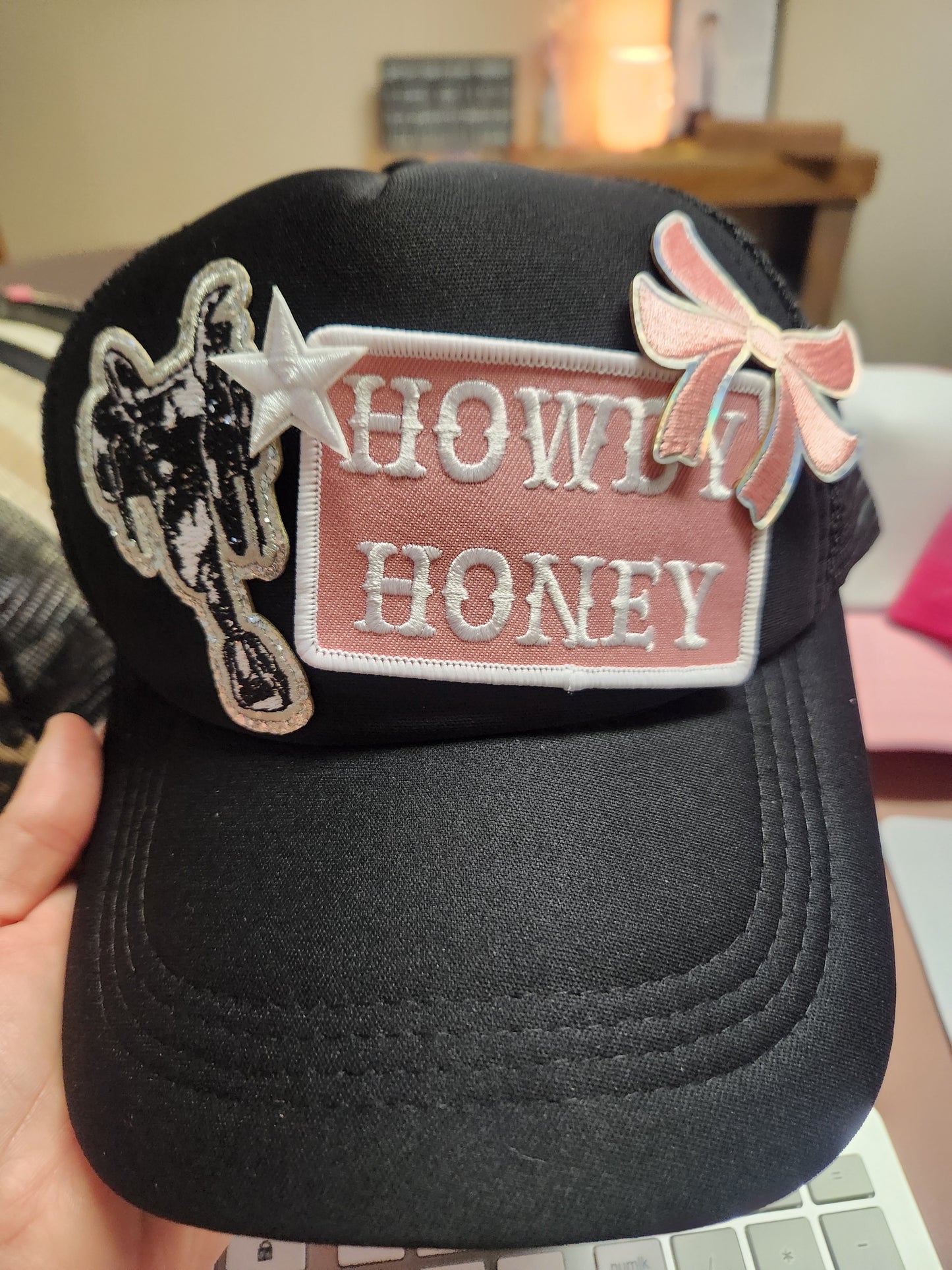 Howdy Honey Iron-On PATCH
