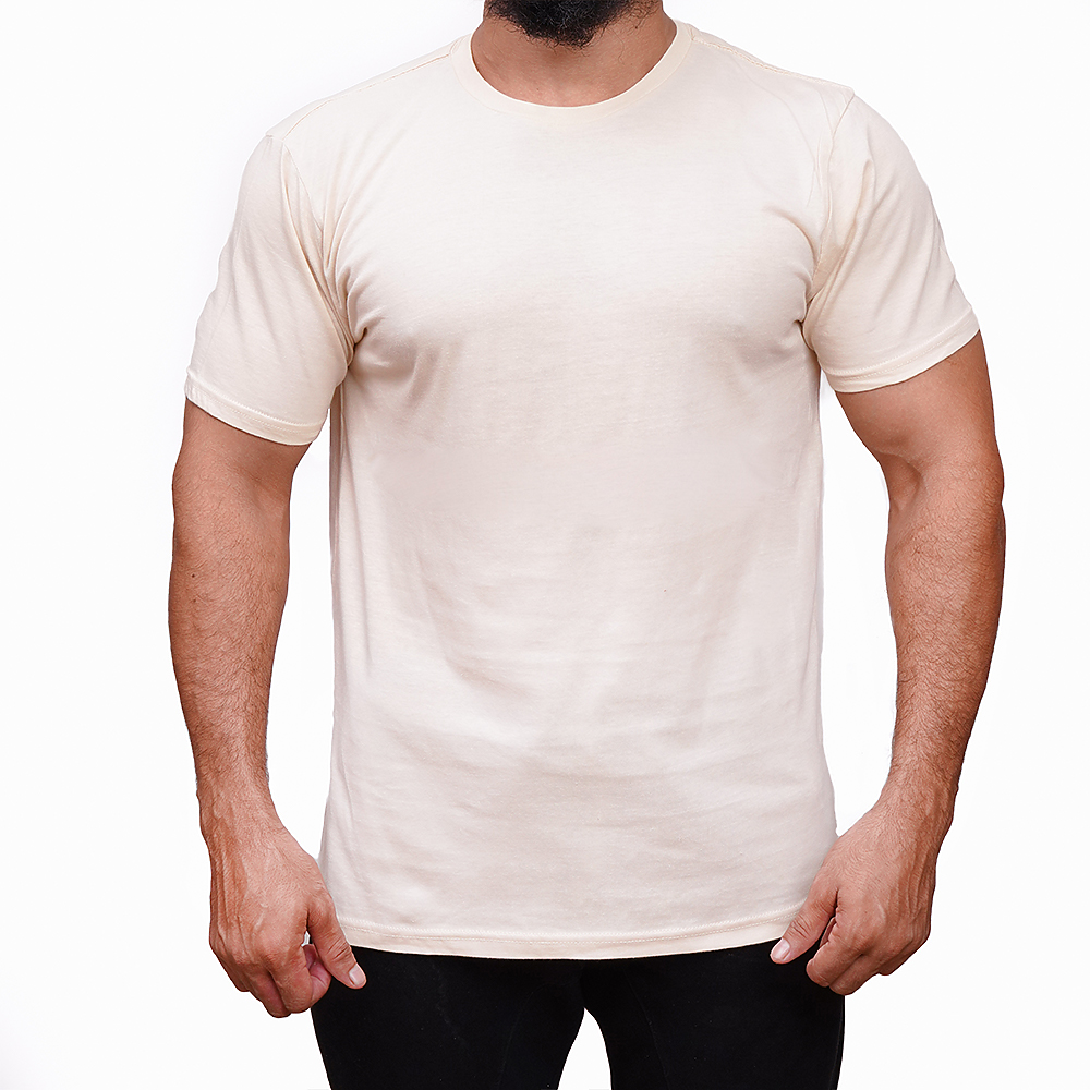 Natural Blank T-Shirt - Texas Transfers and Designs