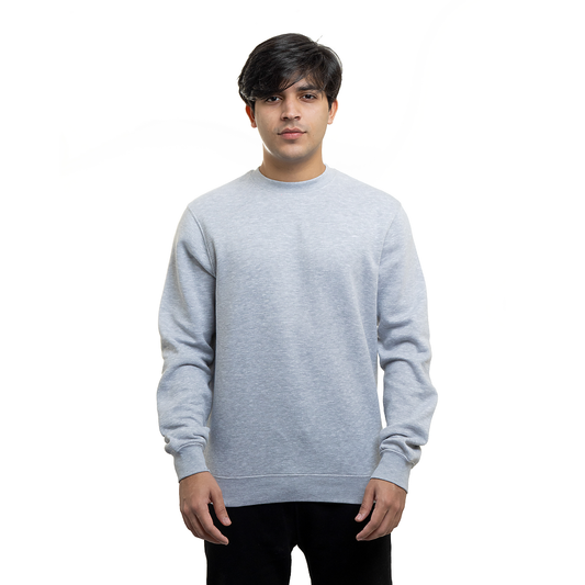 Heather Grey Crewneck Sweatshirt - Texas Transfers and Designs