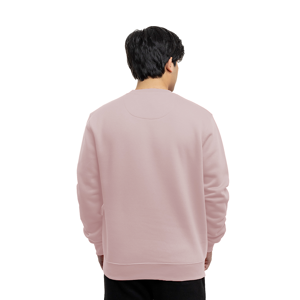 Powder Pink Crewneck Sweatshirt - Texas Transfers and Designs