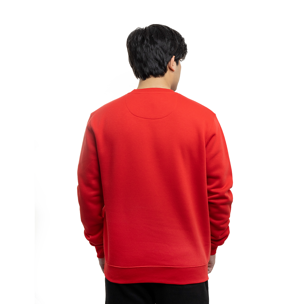 True Red Crewneck Sweatshirt - Texas Transfers and Designs