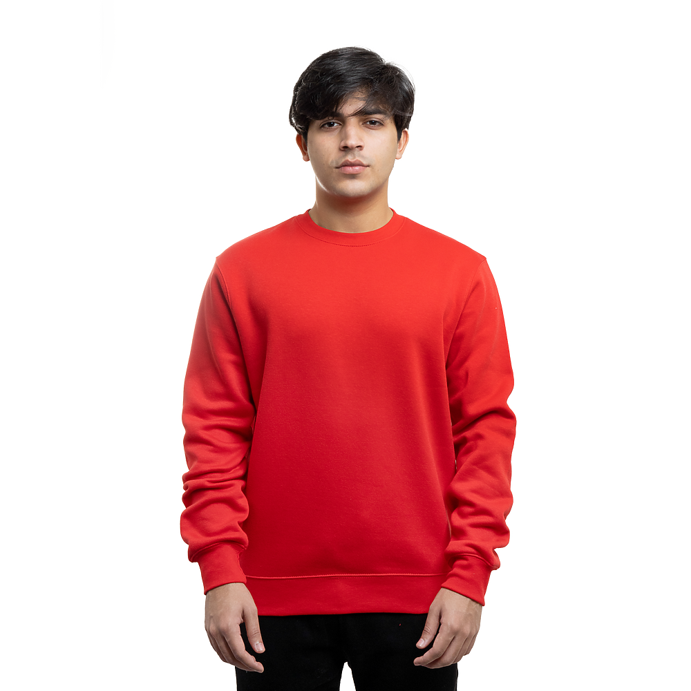 True Red Crewneck Sweatshirt - Texas Transfers and Designs