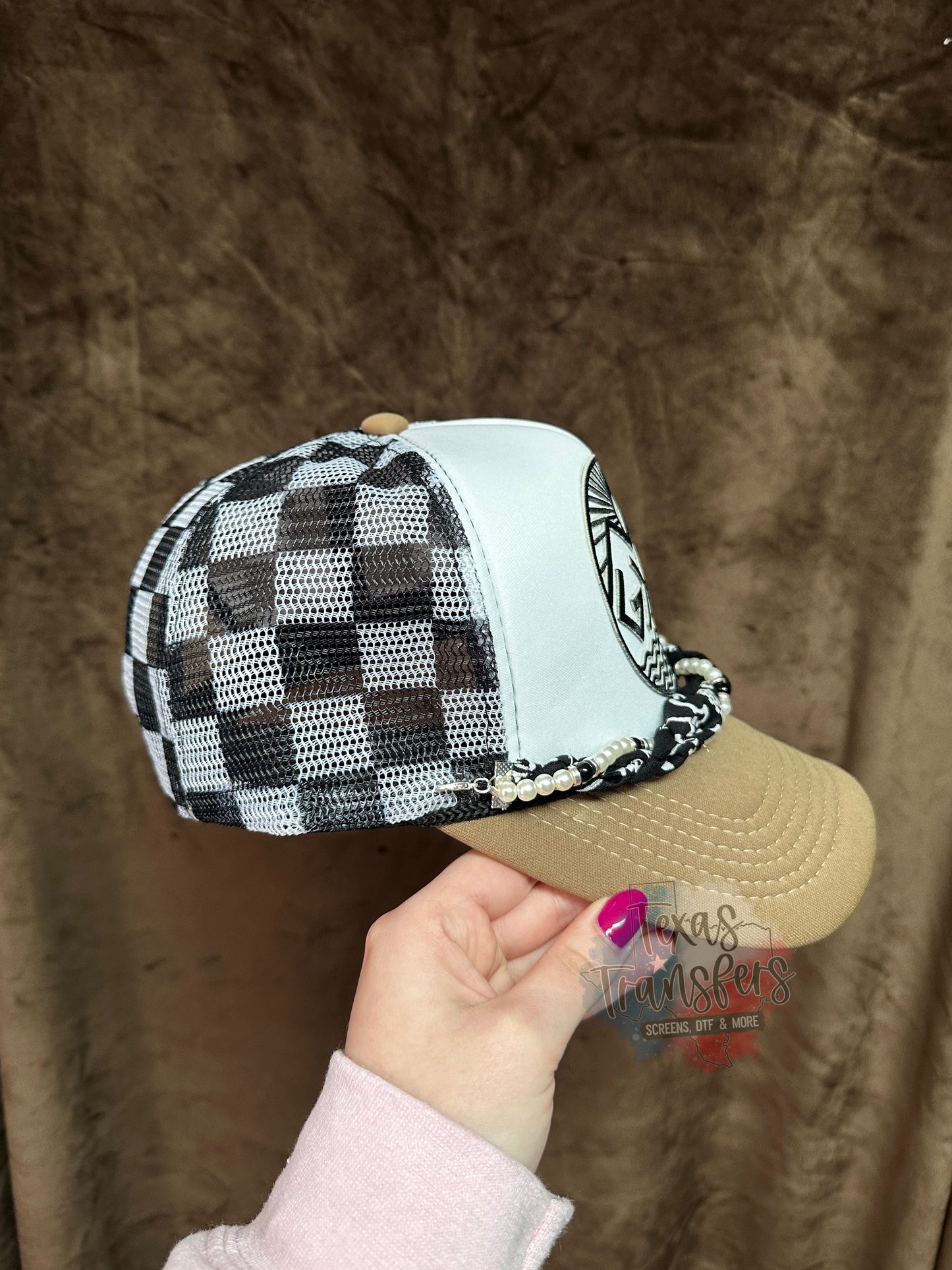 God is Greater *Completed Hat* - Texas Transfers and Designs