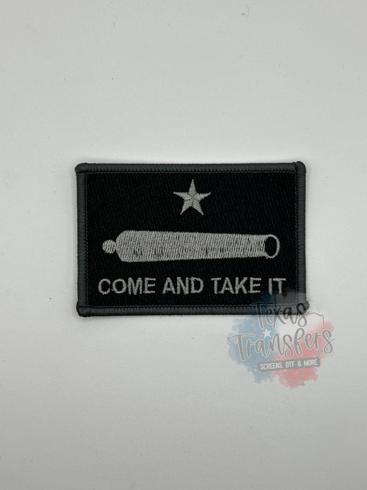 Come And Take It Iron-On PATCH - Texas Transfers and Designs