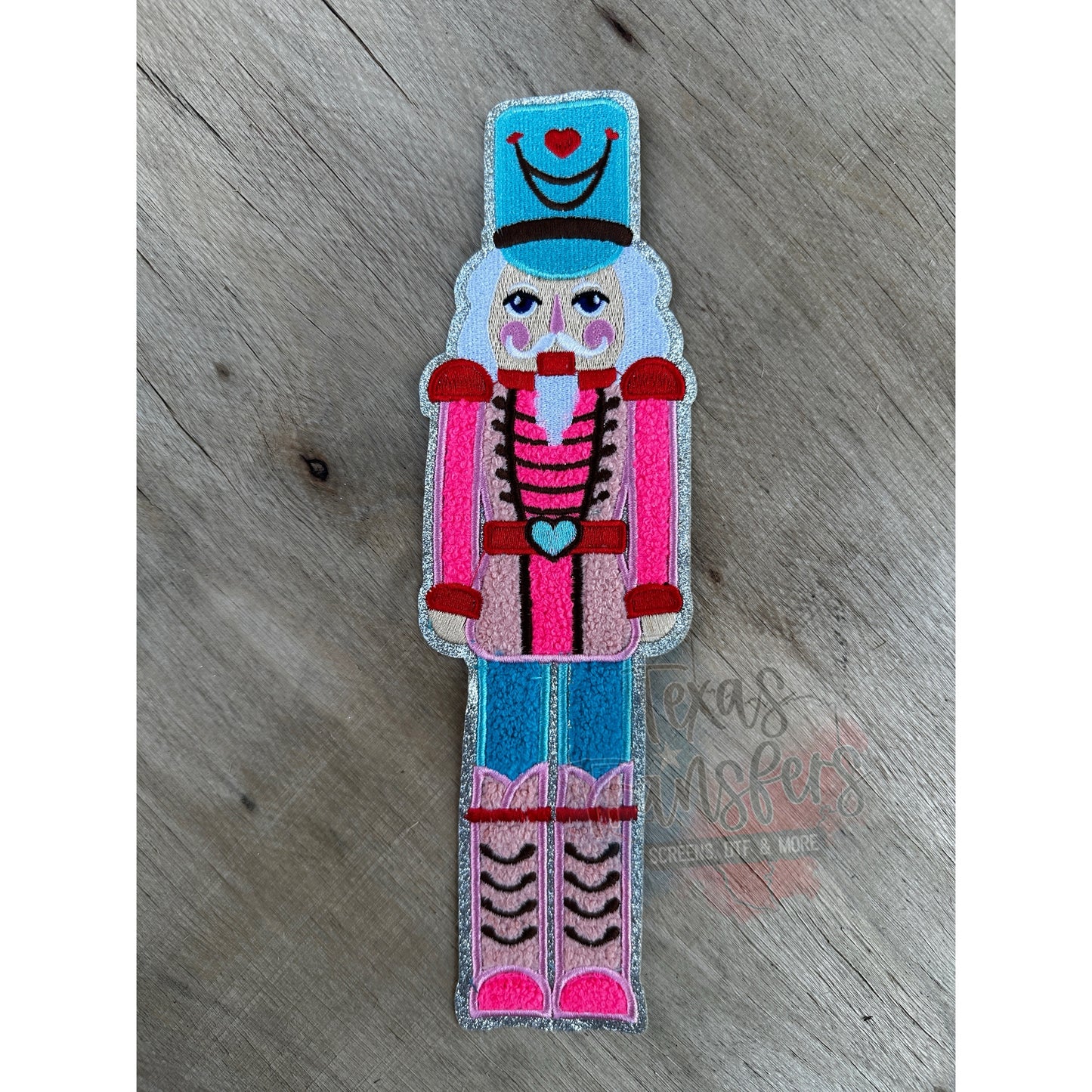 Nutcracker Chenille XL Iron-On Patch (Multiple Options) - Texas Transfers and Designs