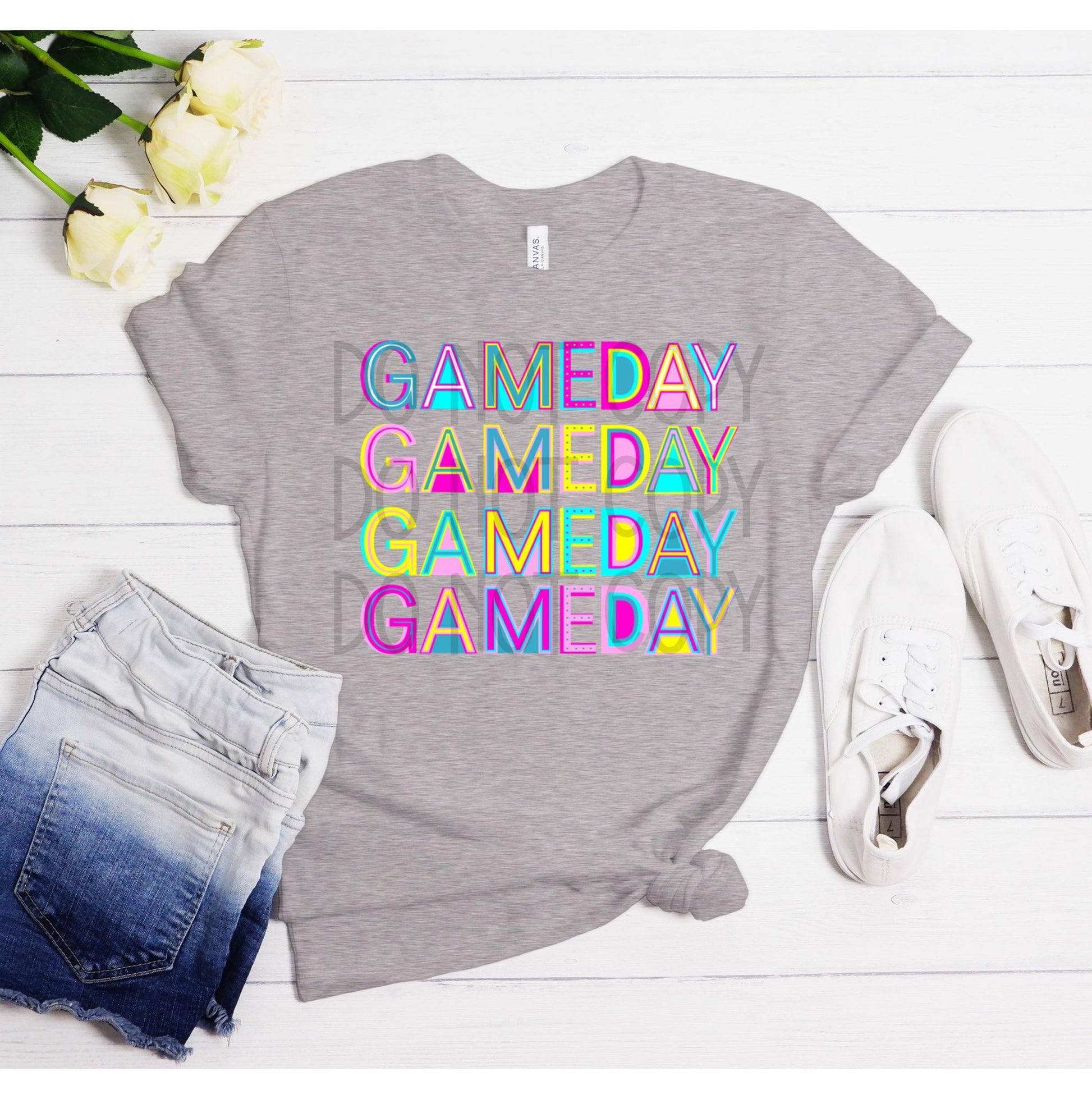 Game Day Game Day (BRIGHT) DTF - Texas Transfers and Designs