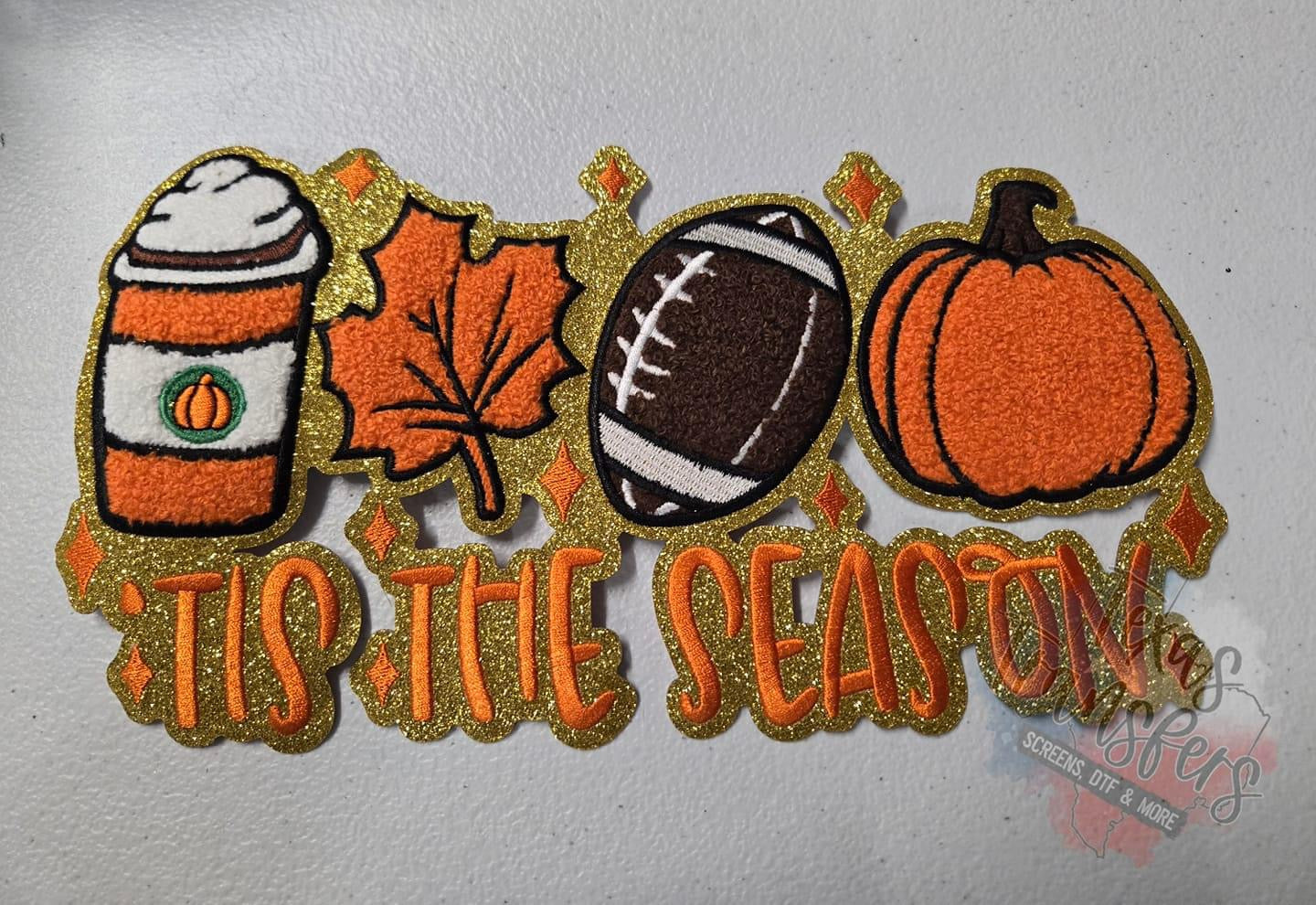 Tis the Season Iron-On PATCH - Texas Transfers and Designs