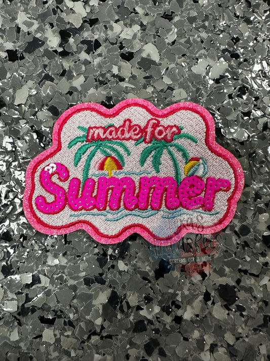 "Made for Summer" Iron-On Patch