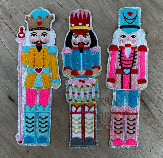 Nutcracker Chenille XL Iron-On Patch (Multiple Options) - Texas Transfers and Designs