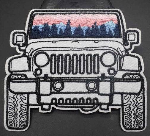 RESTOCK Arriving 5/8 Jeep Iron-On PATCH