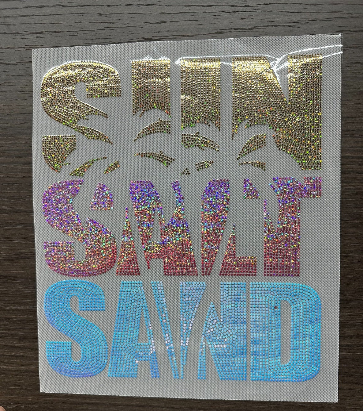 Sun Salt Sand Spangle Transfer - Texas Transfers and Designs