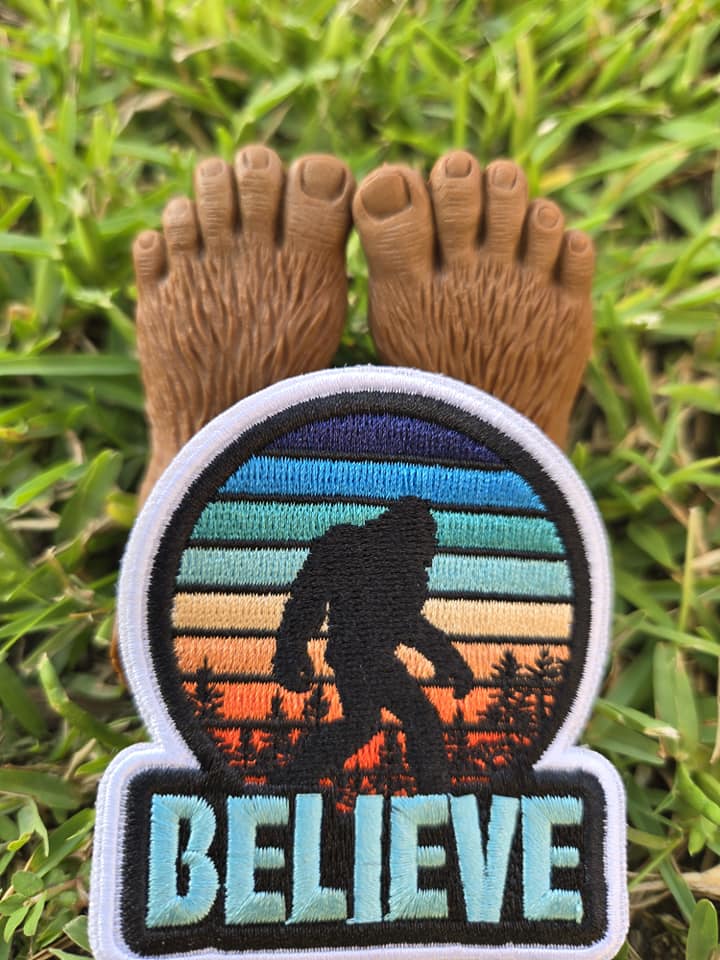 Bigfoot Believe Iron-On PATCH - Texas Transfers and Designs