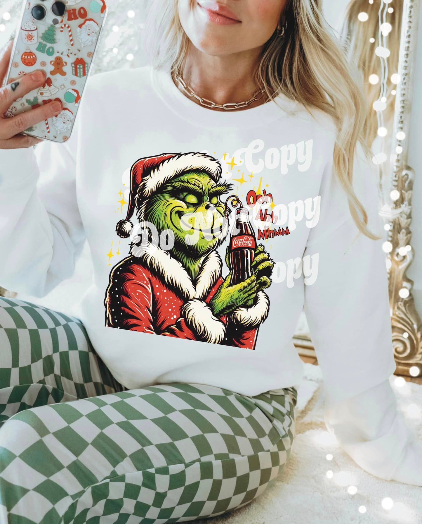 Grinch Coke DTF