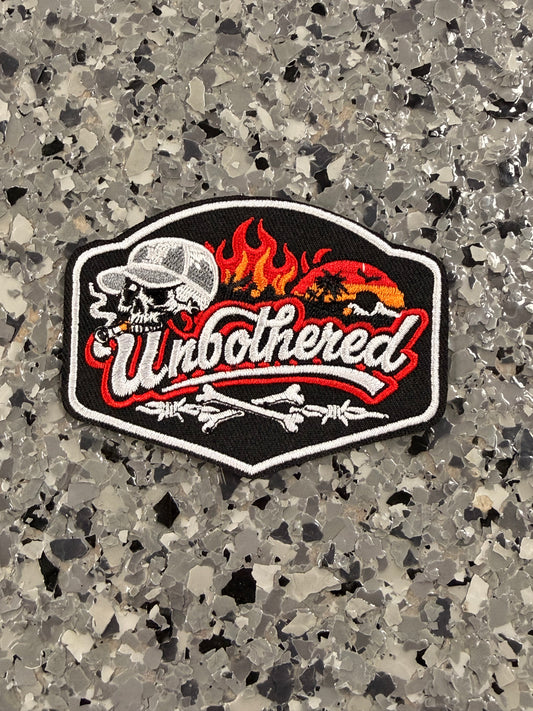 Unbothered Iron-On Patch - Texas Transfers and Designs