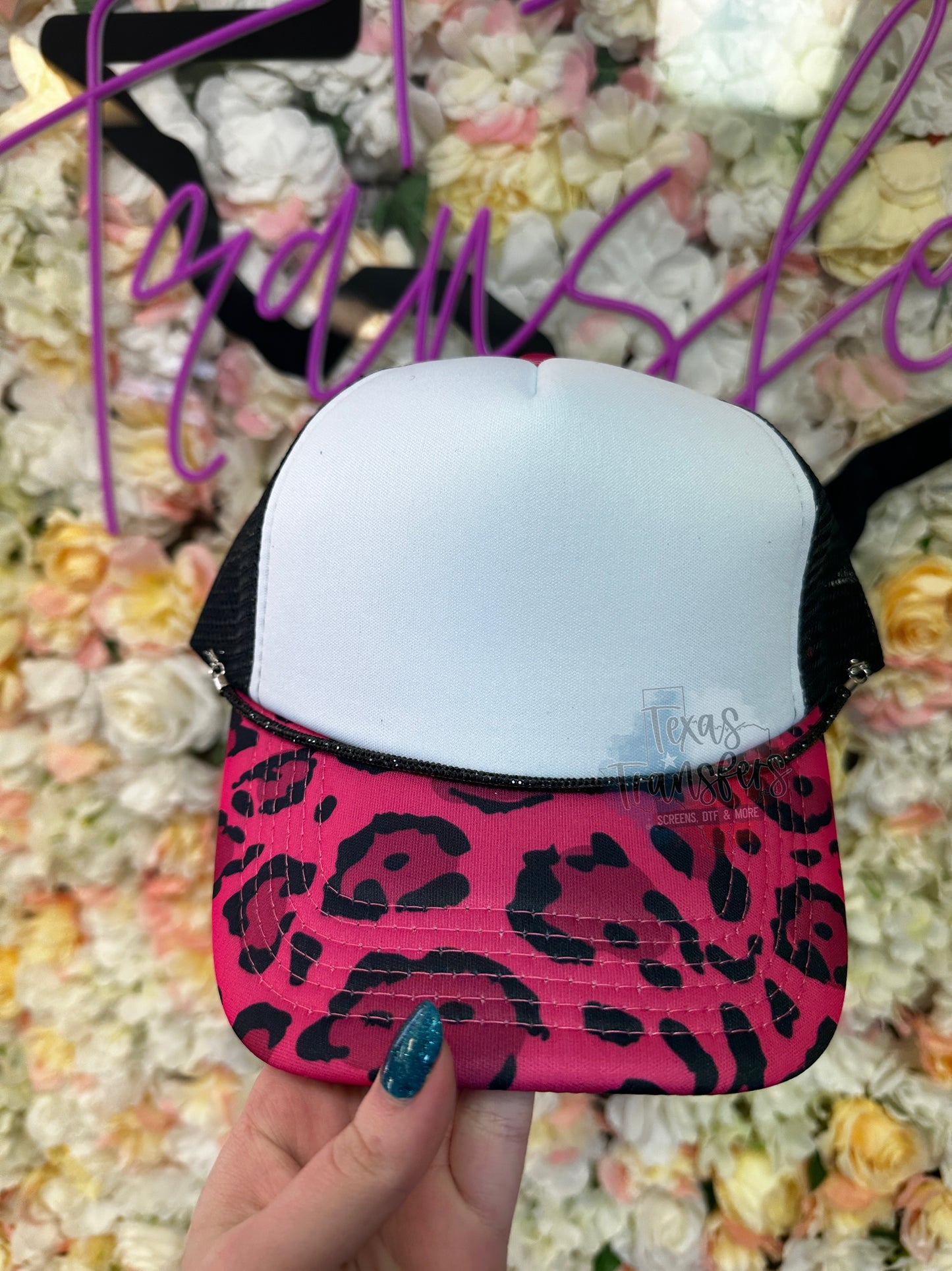 Sparkly Stone Hat Chains (Multiple Options) - Texas Transfers and Designs