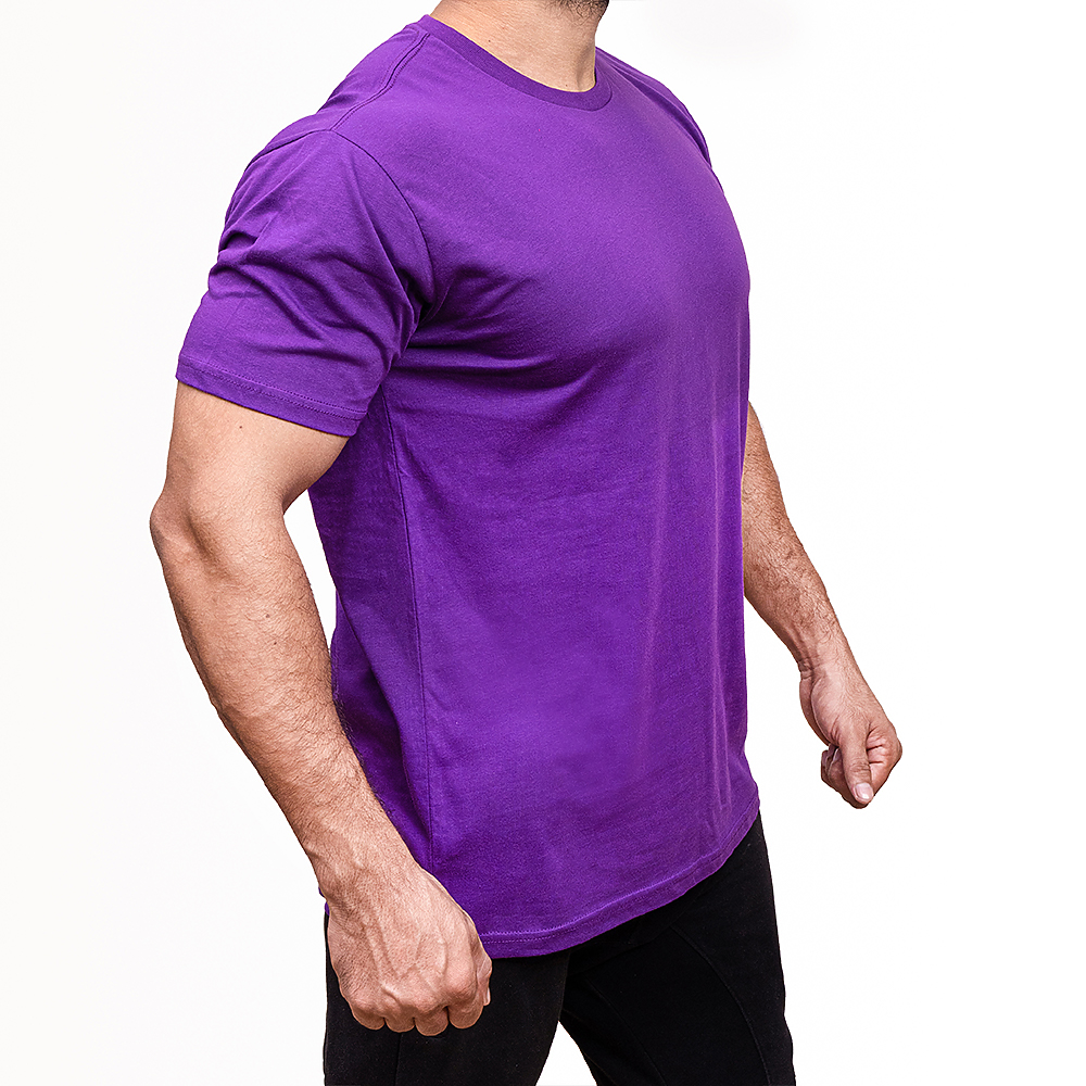 Purple Blank T-Shirt - Texas Transfers and Designs