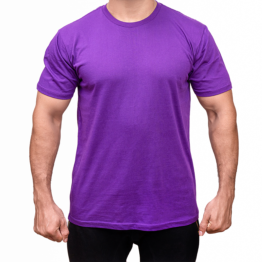 Purple Blank T-Shirt - Texas Transfers and Designs