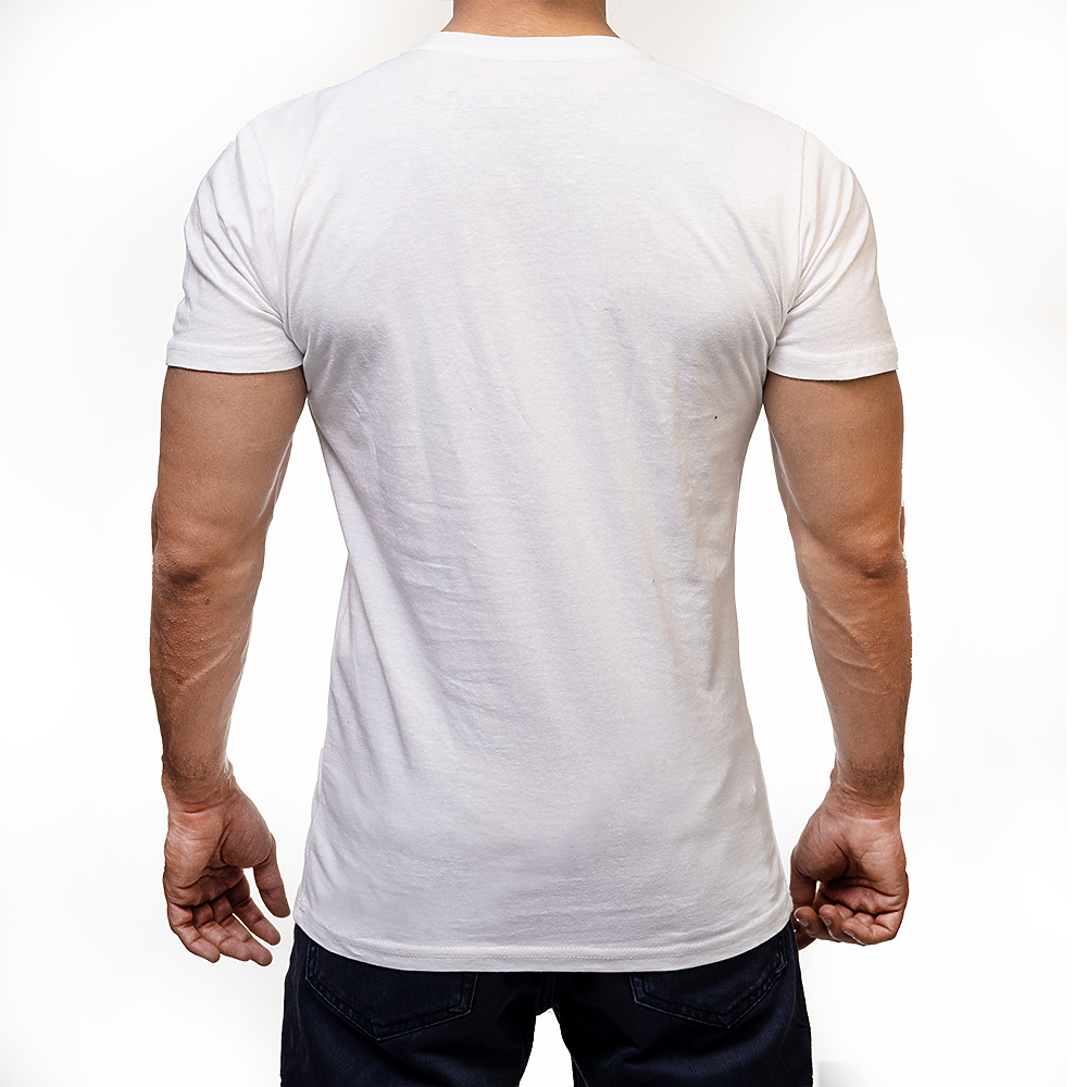 White Blank T-Shirt - Texas Transfers and Designs