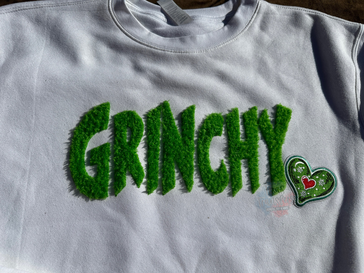 RESTOCKING 12/5 Fluffy Fuzzy XL Christmas Iron-On Patch (Multiple Options)