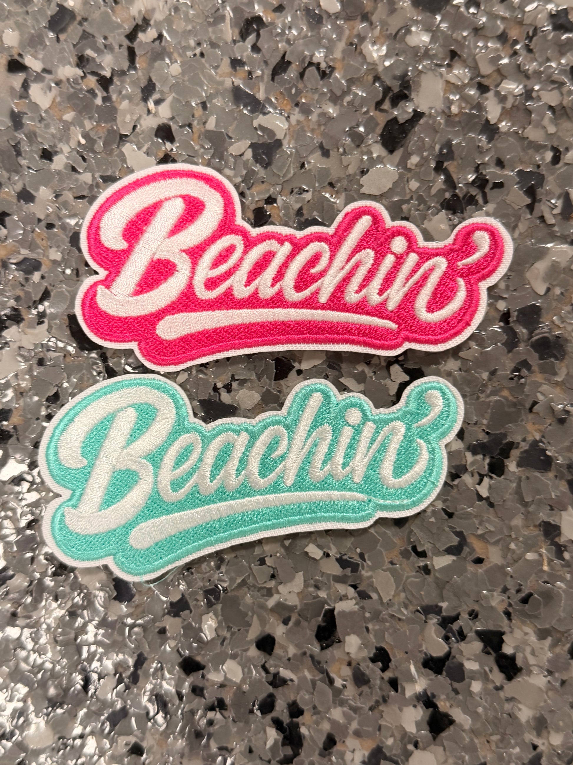 Beachin’ Iron-On Patch - Texas Transfers and Designs